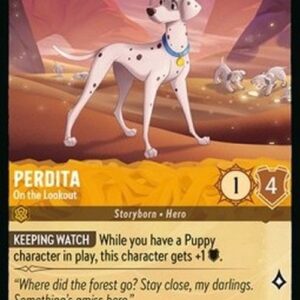 Lorcana 8JAF Perdita - On the Lookout