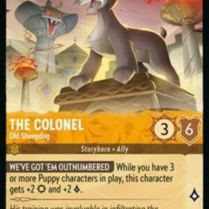 Lorcana 8JAF The Colonel - Old Sheepdog