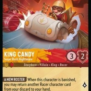 Lorcana 8JAF King Candy - Sugar Rush Nightmare