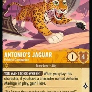 Lorcana 8JAF Antonio's Jaguar - Faithful Companion