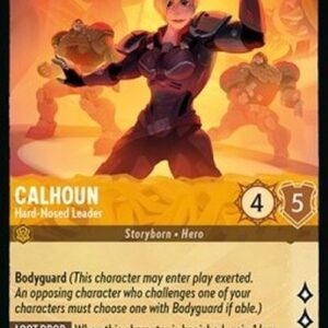 Lorcana 8JAF Calhoun - Hard-Nosed Leader