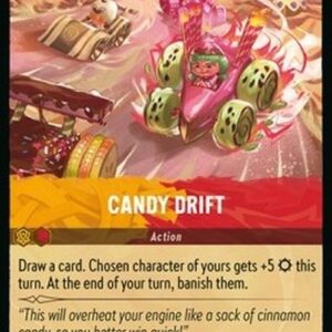 Lorcana 8JAF Candy Drift