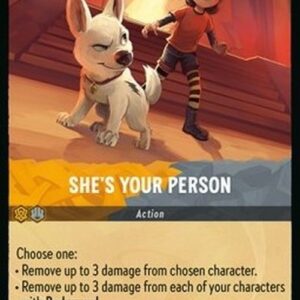 Lorcana 8JAF She's Your Person