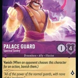 Lorcana 8JAF Palace Guard - Spectral Sentry