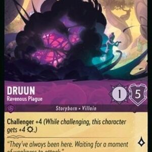 Lorcana 8JAF Druun - Ravenous Plague