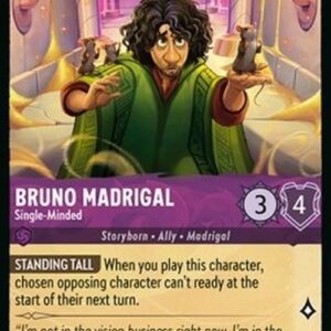 Lorcana 8JAF Bruno Madrigal - Single-Minded