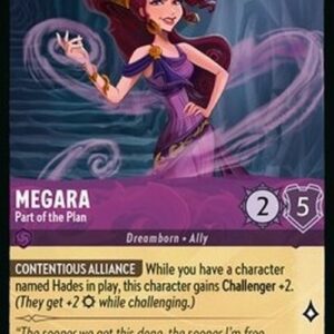 Lorcana 8JAF Megara - Part of the Plan