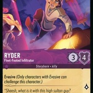 Lorcana 8JAF Ryder - Fleet-Footed Infiltrator