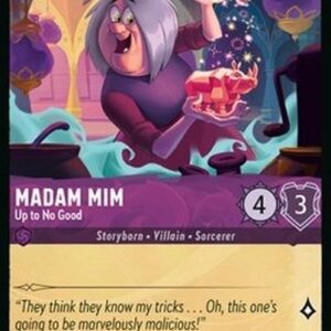 Lorcana 8JAF Madam Mim - Up to No Good