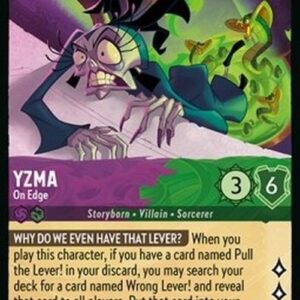 Lorcana 8JAF Yzma - On Edge