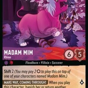 Lorcana 8JAF Madam Mim - Rhino