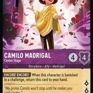 Lorcana 8JAF Camilo Madrigal - Center Stage