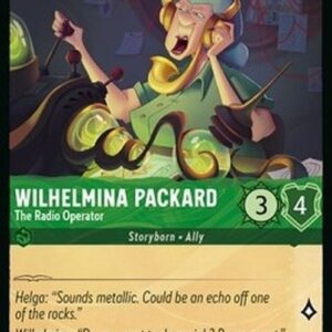 Lorcana 8JAF Wilhelmina Packard - The Radio Operator