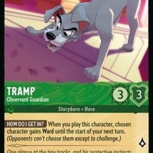 Lorcana 8JAF Tramp - Observant Guardian