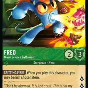 Lorcana 8JAF Fred - Major Science Enthusiast