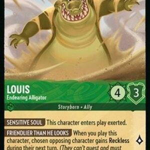 Lorcana 8JAF Louis - Endearing Alligator