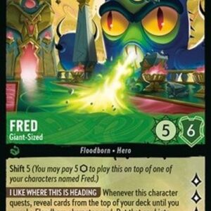 Lorcana 8JAF Fred - Giant-Sized