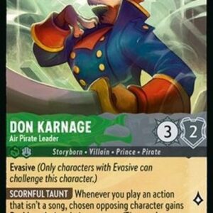 Lorcana 8JAF Don Karnage - Air Pirate Leader