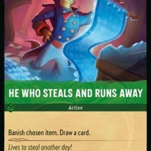 Lorcana 8JAF He Who Steals and Runs Away
