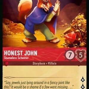 Lorcana 8JAF Honest John - Shameless Schemer