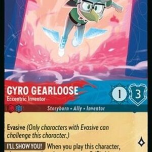 Lorcana 8JAF Gyro Gearloose - Eccentric Inventor