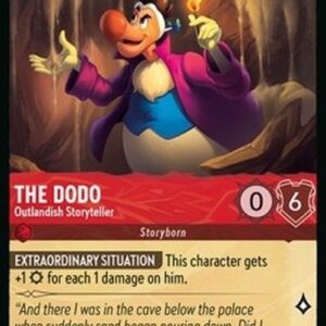 Lorcana 8JAF The Dodo - Outlandish Storyteller