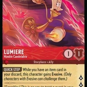 Lorcana 8JAF Lumiere - Nimble Candelabra