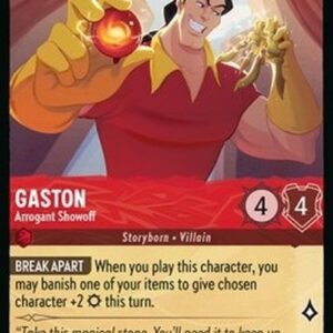 Lorcana 8JAF Gaston - Arrogant Showoff