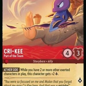 Lorcana 8JAF Cri-Kee - Part of the Team