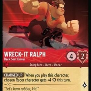 Lorcana 8JAF Wreck-It Ralph - Back Seat Driver