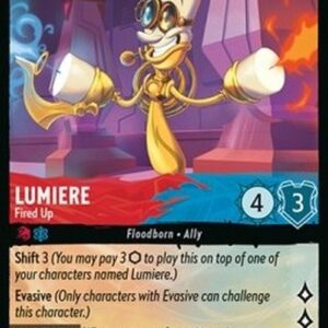 Lorcana 8JAF Lumiere - Fired Up