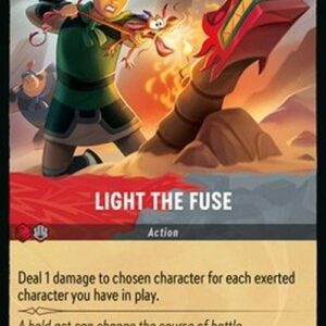 Lorcana 8JAF Light the Fuse