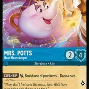 Lorcana 8JAF Mrs. Potts - Head Housekeeper
