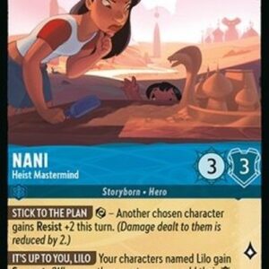 Lorcana 8JAF Nani - Heist Mastermind