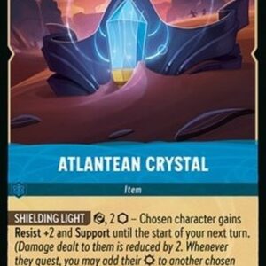 Lorcana 8JAF Atlantean Crystal