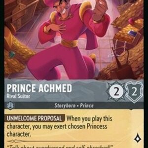 Lorcana 8JAF Prince Achmed - Rival Suitor