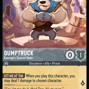 Lorcana 8JAF Dumptruck - Karnage's Second Mate