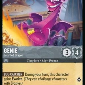 Lorcana 8JAF Genie - Satisfied Dragon