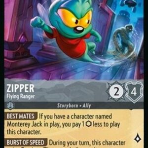 Lorcana 8JAF Zipper - Flying Ranger