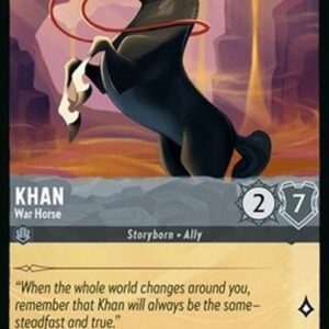 Lorcana 8JAF Khan - War Horse