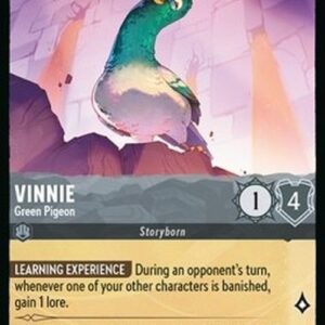 Lorcana 8JAF Vinnie - Green Pigeon