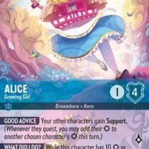 Lorcana 2ROF Alice - Growing Girl (V.2)