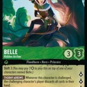 Lorcana 2ROF Belle - Hidden Archer