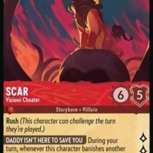 Lorcana 2ROF Scar - Vicious Cheater