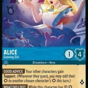 Lorcana 2ROF Alice - Growing Girl (V.1)