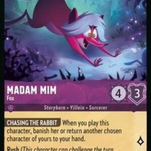 Lorcana 2ROF Madam Mim - Fox