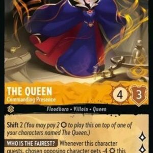 Lorcana 2ROF The Queen - Commanding Presence