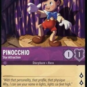 Lorcana 2ROF Pinocchio - Star Attraction