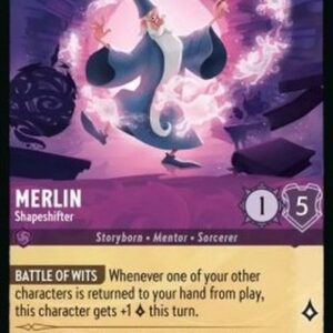 Lorcana 2ROF Merlin - Shapeshifter