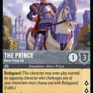 Lorcana 2ROF The Prince - Never Gives Up